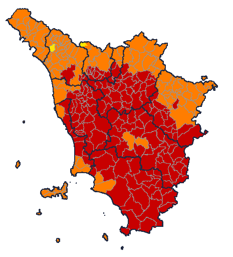 Immagine Incendi boschivi, online il bollettino sul rischio con i comportamenti virtuosi